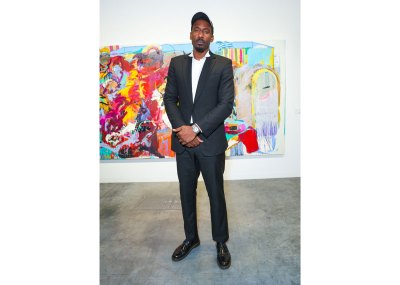 MIAMI BEACH, FLORIDA - NOVEMBER 29: Amar'e Stoudemire attends the 2022 ABMB Art Fair Preview on November 29, 2022 in Miami Beach, Florida. (Photo by Sean Zanni/Patrick McMullan via Getty Images)