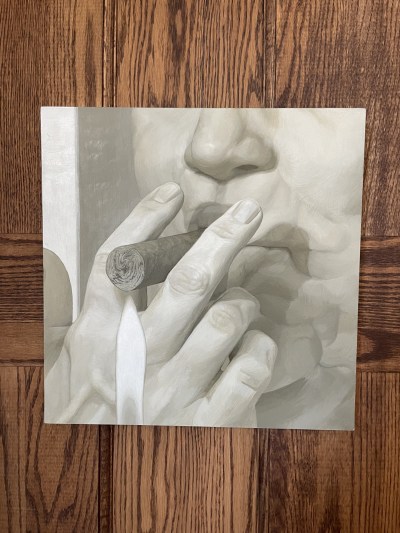 Kathryn Goshorn's Cigar and Seashell 19 at Felix LA, 2024.