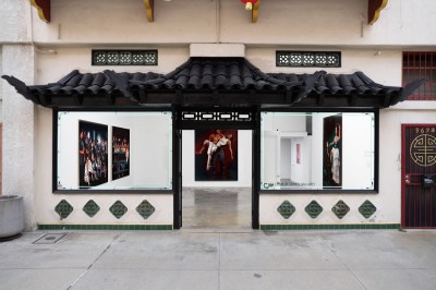 Exterior view of Charlie James Gallery, Los Angeles.