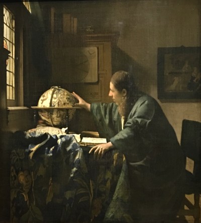 Jan Vermeer, 'The Astronomer', 1668.